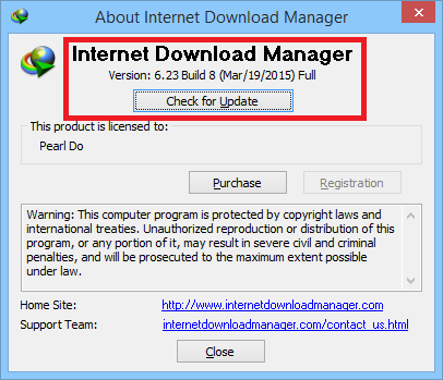 [Soft] Internet Download Manager 6.23 Build 8 Final Full - có thể update lên phiên bản mới thoải mái 2015-03-20_064838