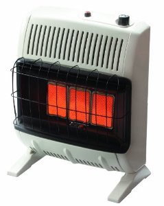  Mr. Heater 20,000 BTU Propane Radiant Vent Free Heater MHVFR20TB LP