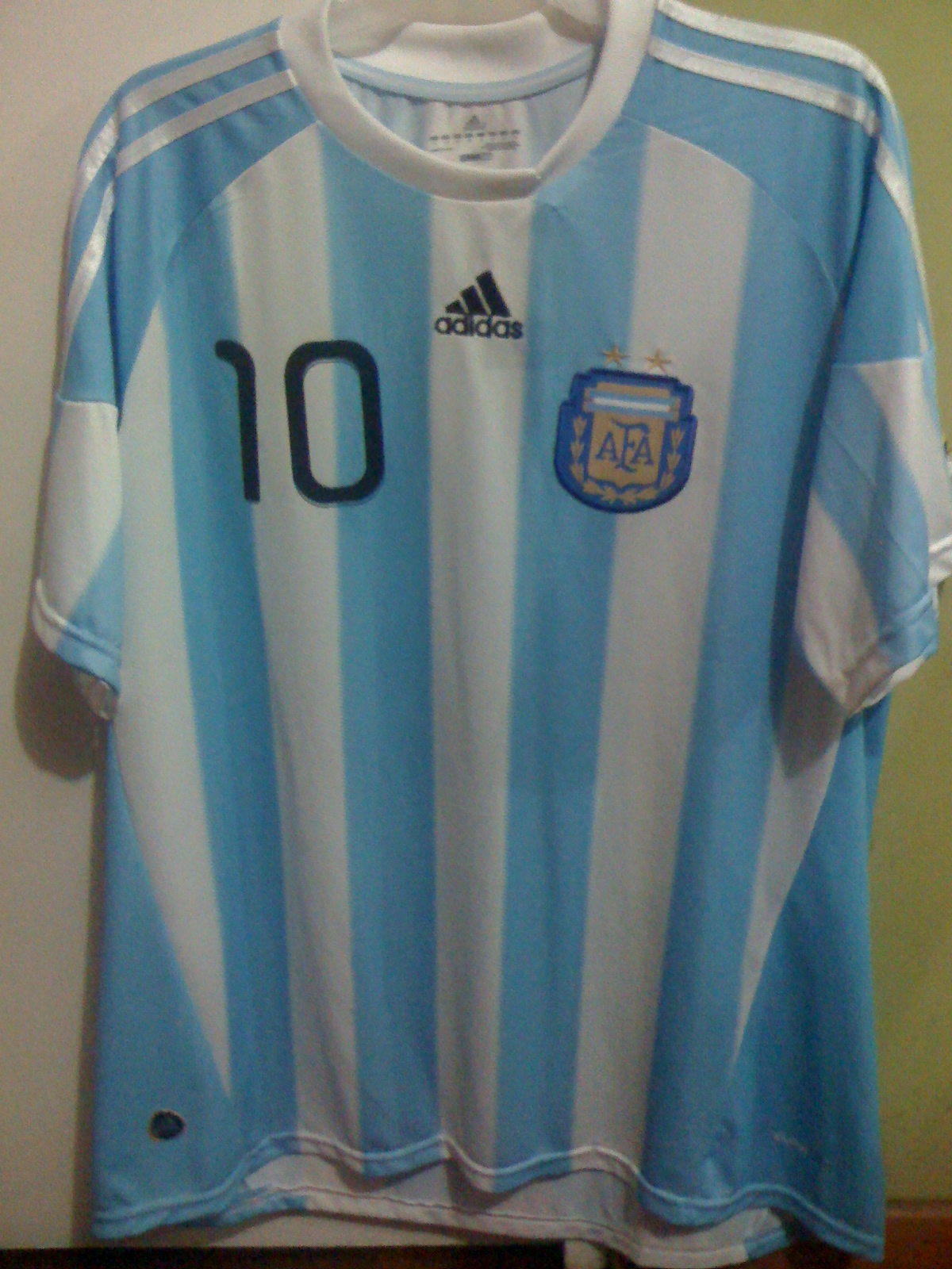 LAS CAMISETAS DE FÚTBOL BRAYAN HURTADO: Camiseta Selección de Argentina