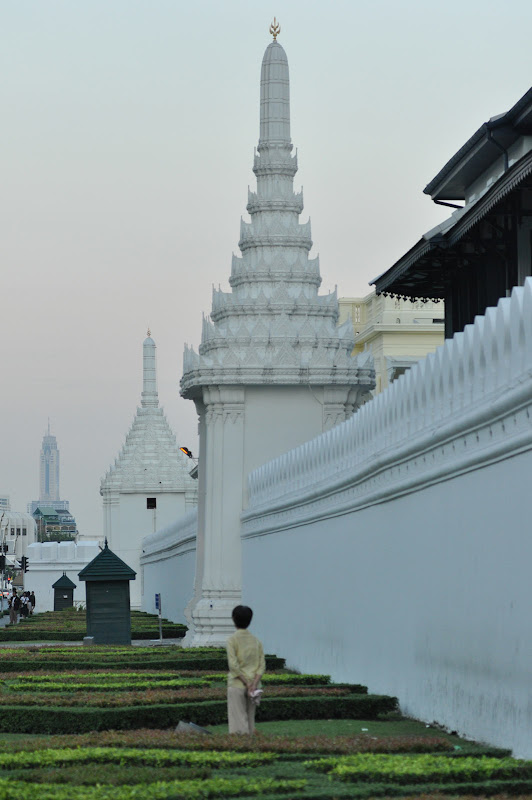 Стены Королевского Дворца в Бангкоке