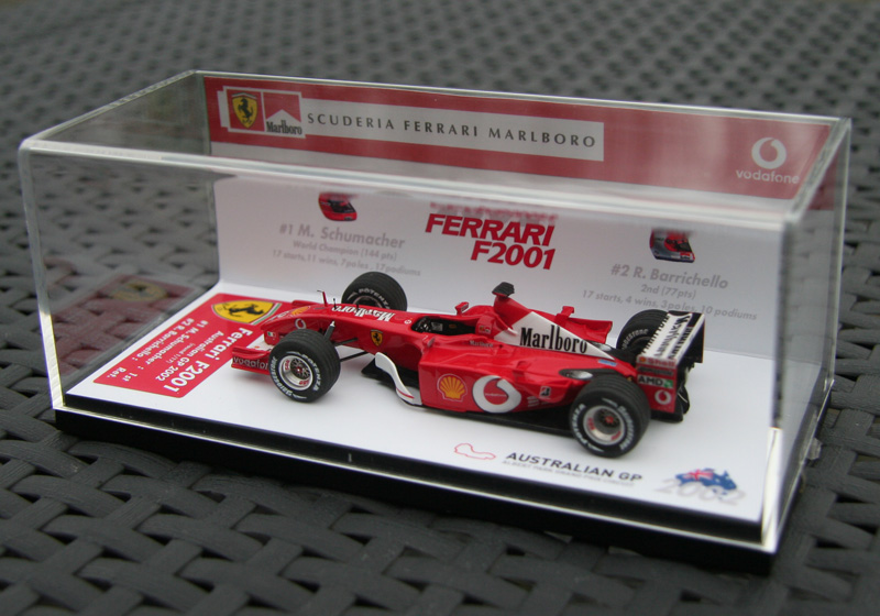 Ferrari F2001  M. Schumacher - GP d'Australie 2002 Tameo TMK 305 1/43 F2001_Aust2002_12