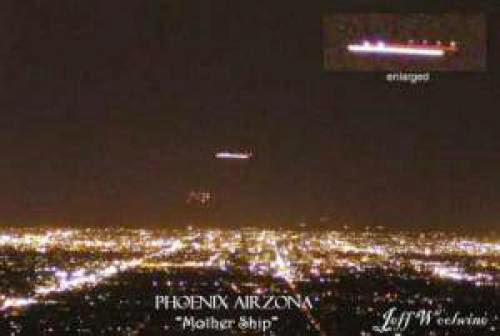 Ufology Strange Lights In The Phoenix Sky
