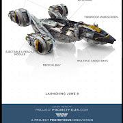 Hebat - Rekaan Dalaman USCSS Prometheus (14 Gambar)