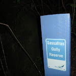 Sassafras Gully track marker (147612)