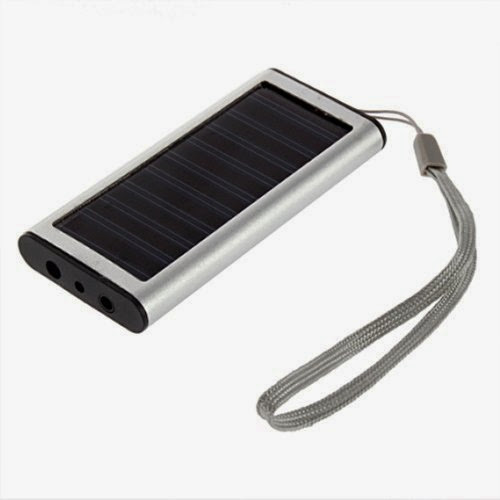  1350mah Solar Power Battery Mobile Iphone/pda/camera/mp3/mp4 Charger Flashlight Fast Shipping and Ship Worldwide
