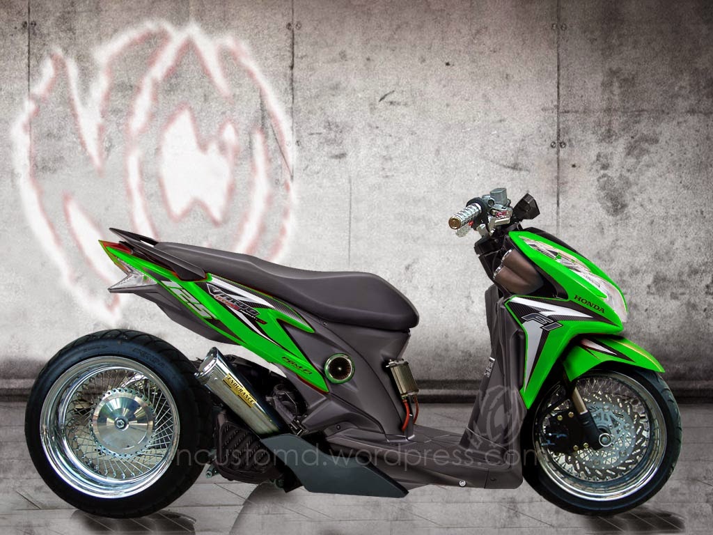  Vario Techno Modifikasi Velg 17