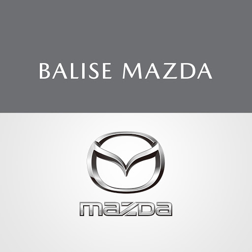 Balise Mazda logo