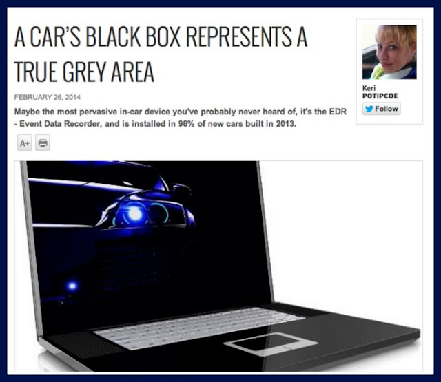 All New Cars have a Black Box - KeriBlog