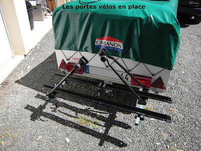 Transport de 5 vélos sur la Mercury 6