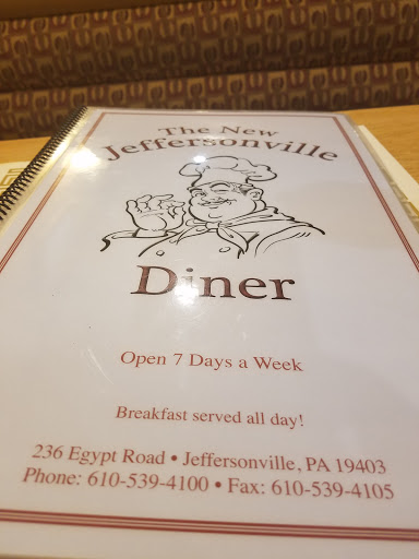 Breakfast Restaurant «Jeffersonville Diner», reviews and photos, 236 Egypt Rd, Norristown, PA 19403, USA