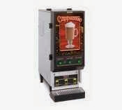 Bunn FMD-3 SS Fresh Mix Cappuccino / Espresso Machine Cafe Latte Dispenser with 3 Hoppers 120V SET00.0198