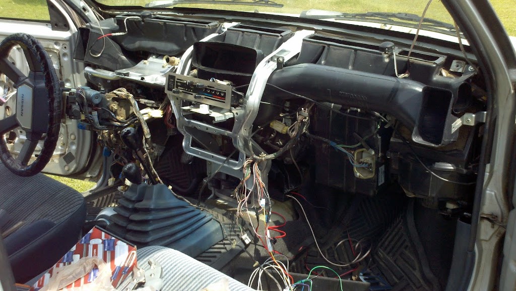Heater Core fix, do I have to remove the dash? - Page 2 ... 1992 nissan 300zx engine diagram 