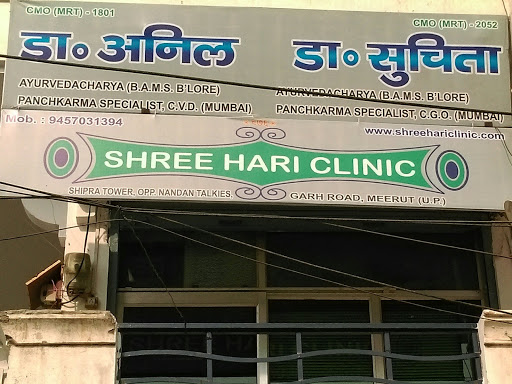 Shree Hari Clinic, Shipra Tower, Opposite Nandan Talkies, Meerut Garh Rd, Meerut, Uttar Pradesh 250002, India, Clinic, state UP