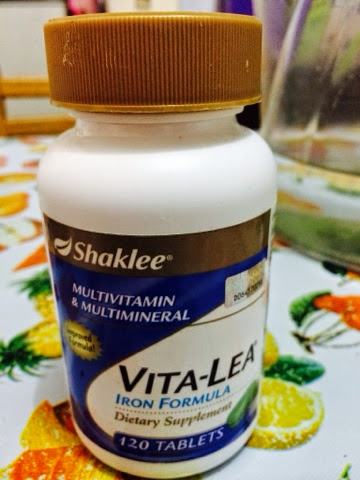 Multivitamin Vita-lea  Shaklee ni multivitamin yang cukup hebat, mudah diserap oleh badan 
