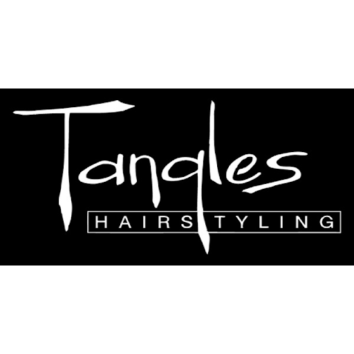 Tangles Hairstyling logo