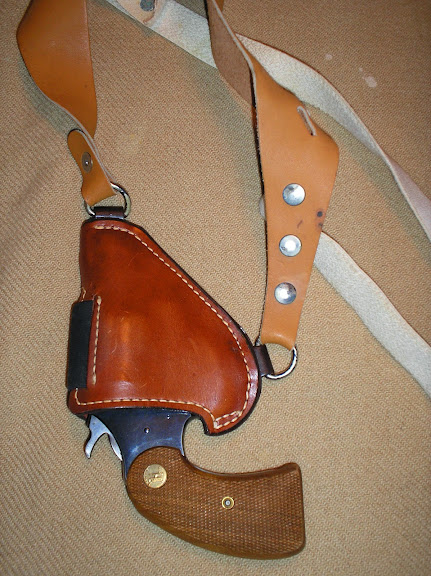 F/S Vintage Bucheimer Steve McQueen Bullet J frame Shoulder Holster