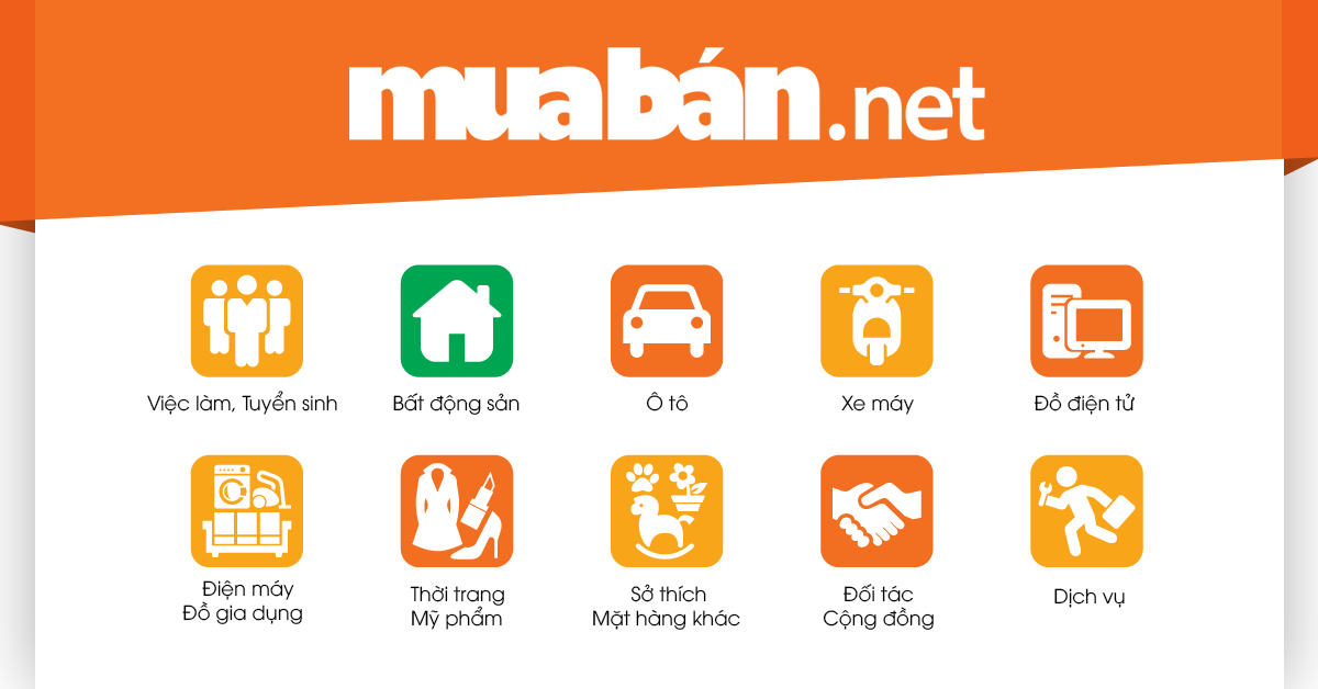 Trang mua bán đồ cũ - Muaban.net