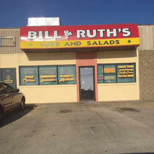 Bill & Ruth's Subs and Salads logo