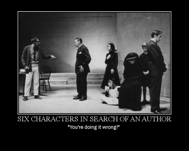 an analysis of six characters in search of an author by luigi pirandello Six characters in search of an author - kindle edition by luigi pirandello download it once and read it on your kindle device, pc, phones or. an analysis of six characters in search of an author by luigi pirandello Six characters in search of an author - kindle edition by luigi pirandello download it once and read it on your kindle device, pc, phones or.