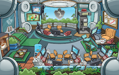 Club Penguin Rooms: The Everyday Phoning Facility