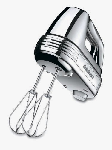  Brand New Cuisinart HM-70ch Chrome 220-watt Power Advantage 7-Speed Hand Mixer with Whisk