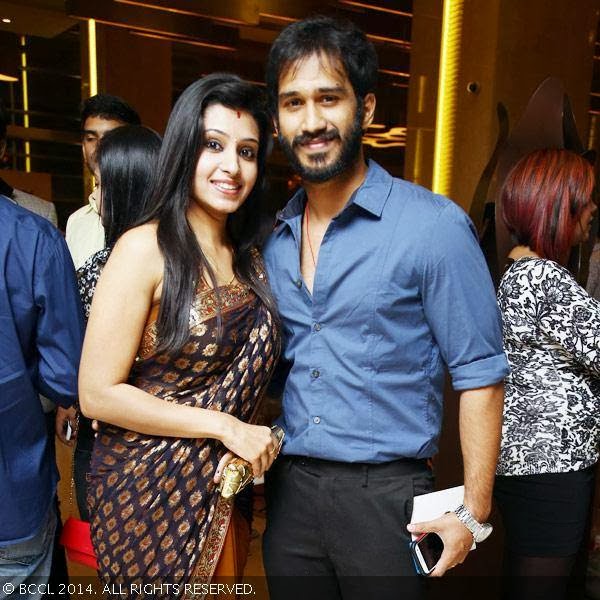 Mani and Aneesh at a wedding-inspired fashion show, organized by the Silk Board of India, held at The Westin Chennai in Chennai.