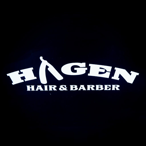 🥇⭐ HAGEN HAIR SALON AND BARBER ⚧🏳️‍🌈 logo