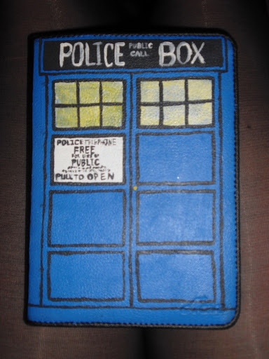 TARDIS Kindle Cover