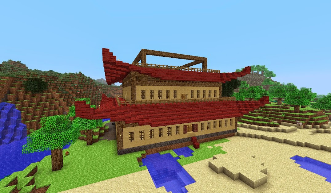 Minecraft Japanese Pagoda  Minecraft architecture, Minecraft houses, Easy  minecraft houses