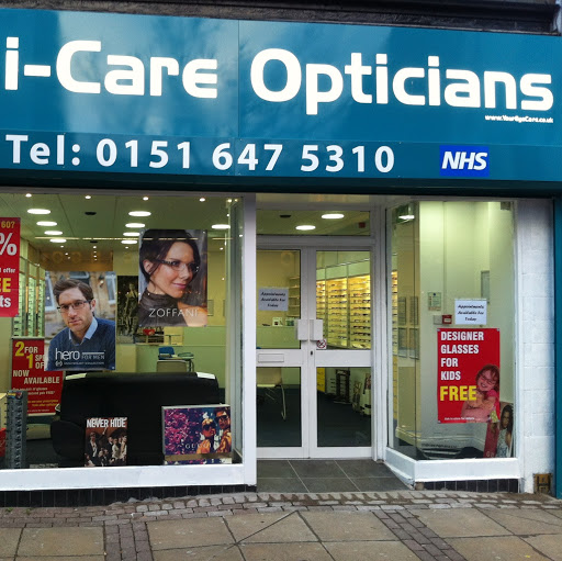 I-care Opticians logo