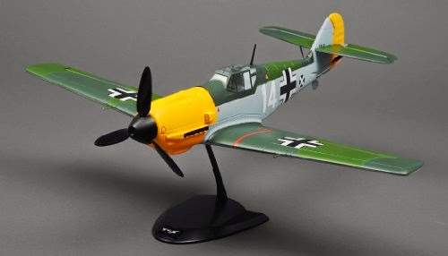 Tex RC Mini Warbird BF109 4 Channel Almost Ready to Fly Wingspan 650mm