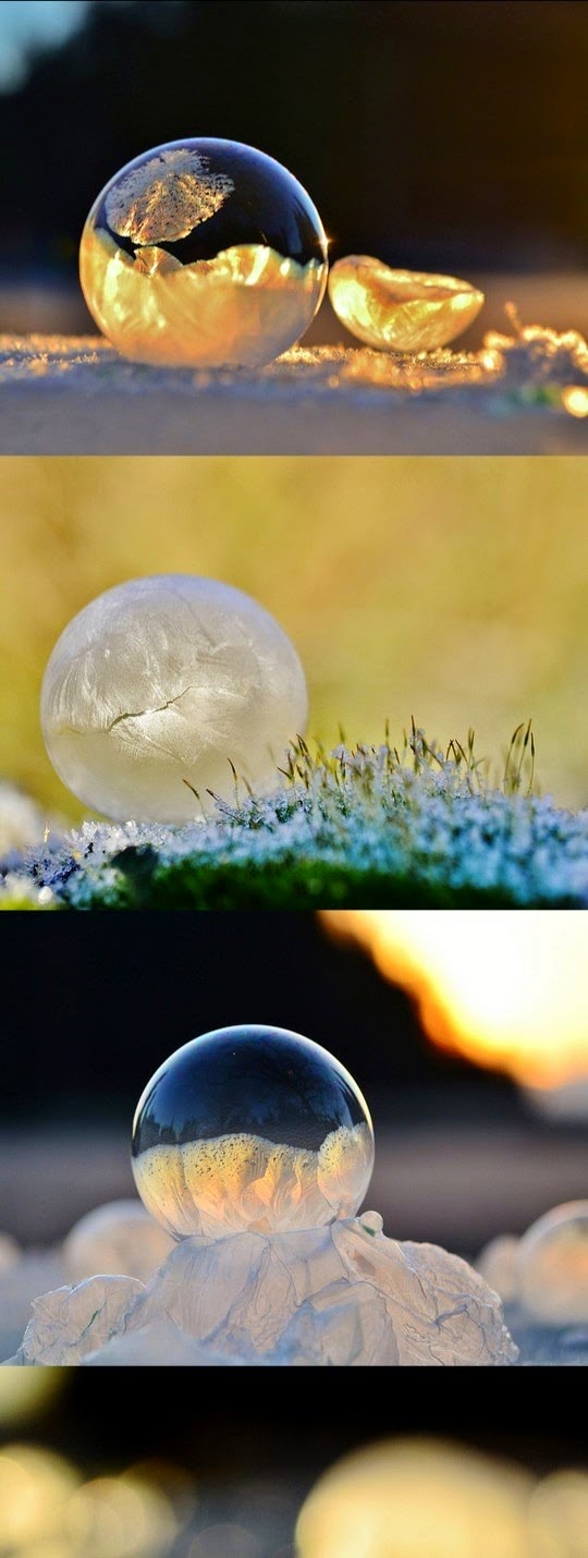Điều gì sẽ xảy ra khi bạn thổi bong bóng ngoài trời lạnh dưới 0 độ - quá tuyệt vời :x
