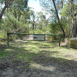 Locked gate at start of Smiths Creek Trail (306374)