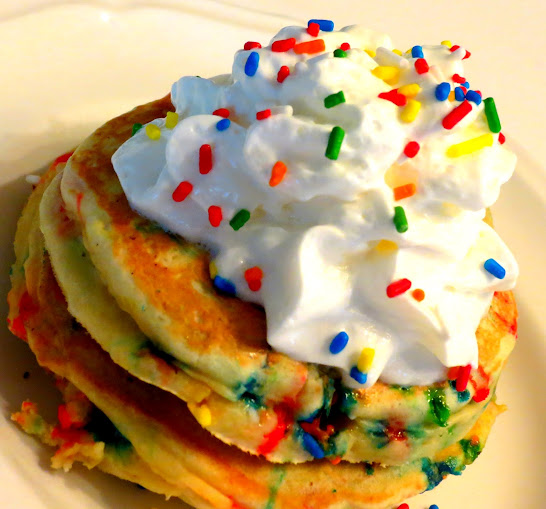  Birthday Cake Pancake Recipe with Nectresse Sweetener