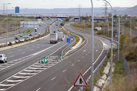 Abierta la vía de servicio de la A-2 tras las obras de acceso a Alcalá Norte-La Garena