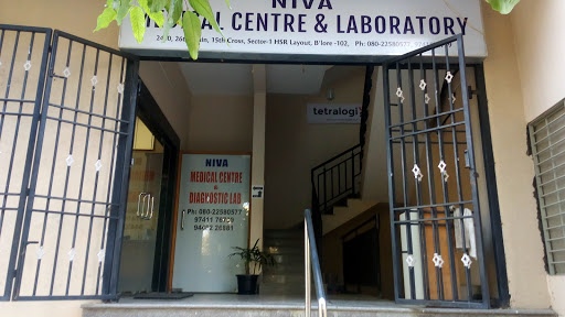 Niva Medical Centre And Laboratory, 2480, 26th Main Rd, 1st Sector, HSR Layout, Bengaluru, Karnataka 560102, India, Medical_Centre, state KA