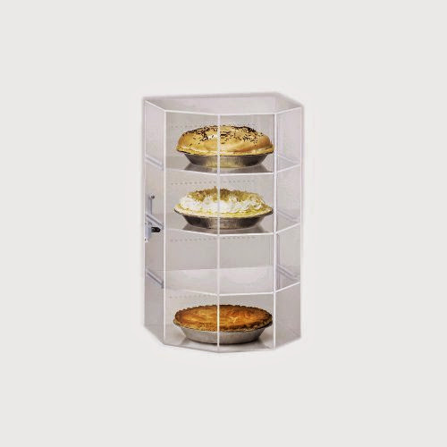  Cal-Mil 252 3 Shelf Pie/Cake Counter Display with 3 Shelves