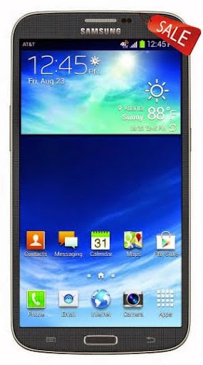 Samsung Galaxy Mega, Black 16GB (AT&T)