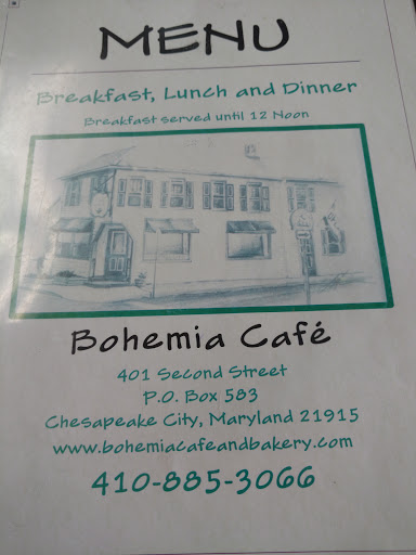 Restaurant «Bohemia Cafe & Bakery», reviews and photos, 401 2nd St, Chesapeake City, MD 21915, USA