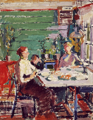 Harold Gilman - Interior Scene, Possibly in Norway