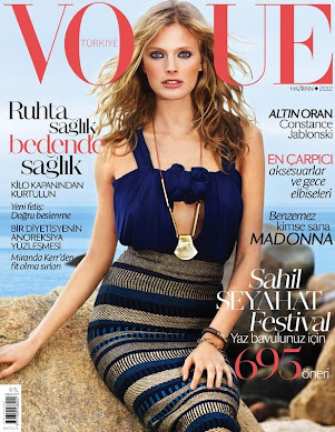 Vogue Turquia, junio 2012 - Constance Jablonski