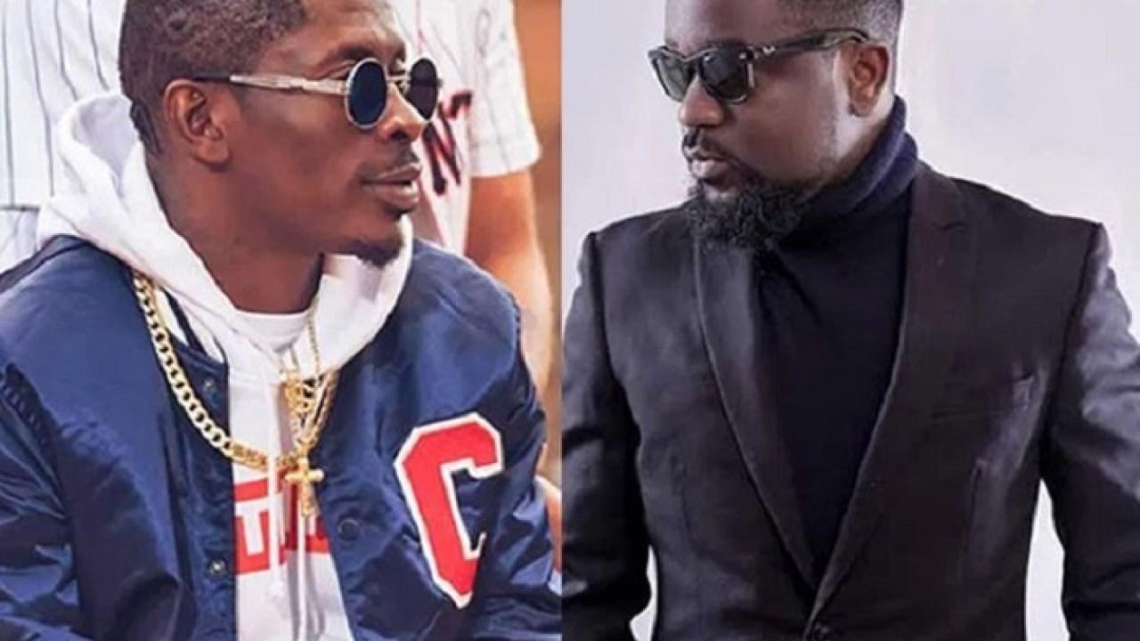 Matokeo ya picha ya You and your fans fool too much; Shatta Wale attacks Sarkodie over Jay Z feature comment