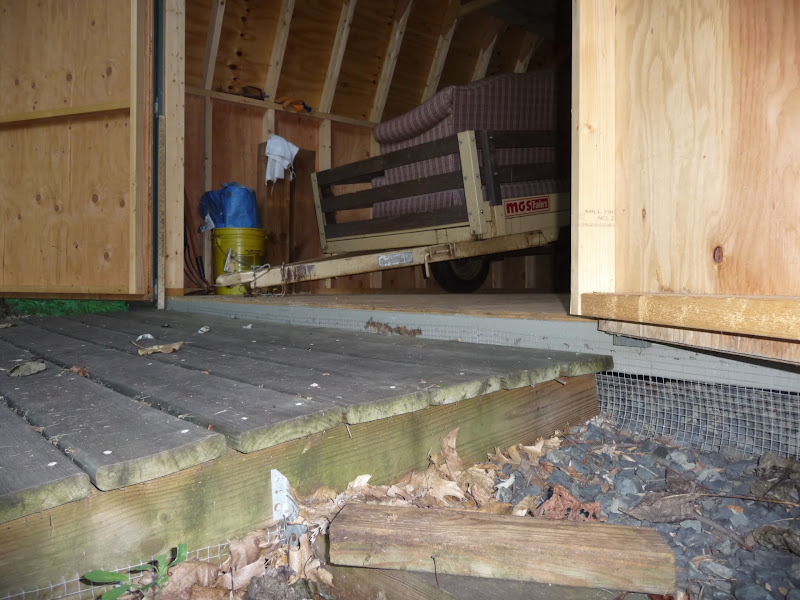 Setting pre-built Shed and Building Access Ramp - MyTractorForum.com ...