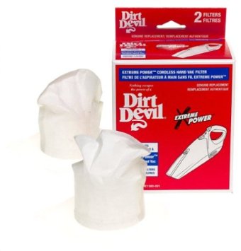  Dirt Devil Filter, for Extreme Power Rechargeable Handheld Vacuum