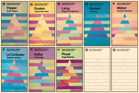 The third set of Fontana Modern Masters in 1973-74