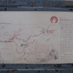 Information sign at start of Red Hands Cave walk (145467)