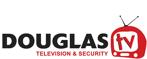 DOUGLAS TV television & security logo