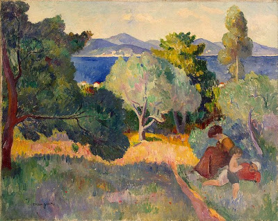 Henri-Charles Manguin - Walk in St Tropez, 1905