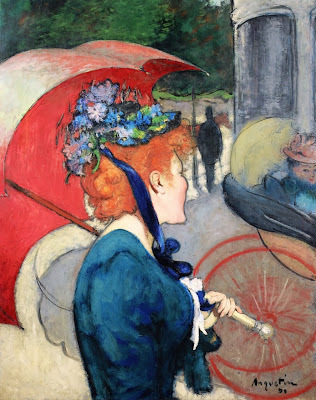 Louis Anquetin - Woman with Umbrella, 1891
