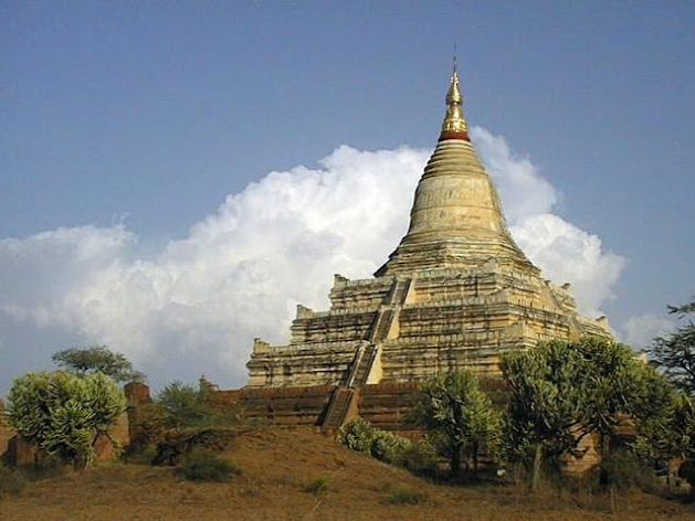 Les plus grandes pyramides dans le monde (PHOTOS) Birmanie+-+Un+des+temples+de+Bagan+%282%29